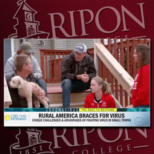 Mikayla Flyte ’24 and family appear on CBS This Morning