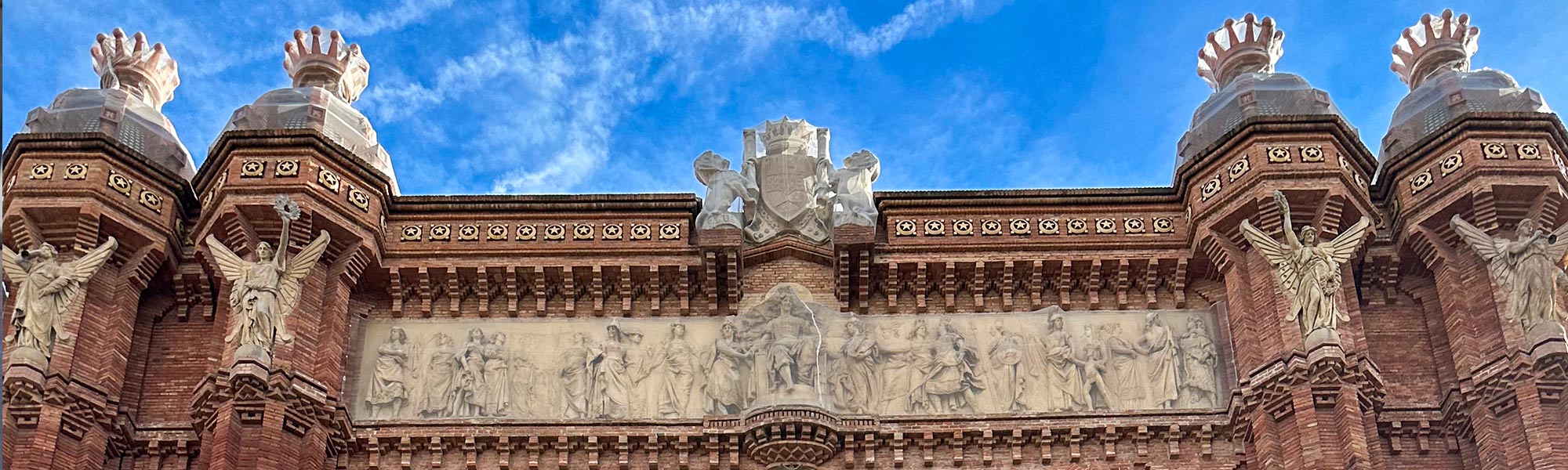 Large Arch building in Spain