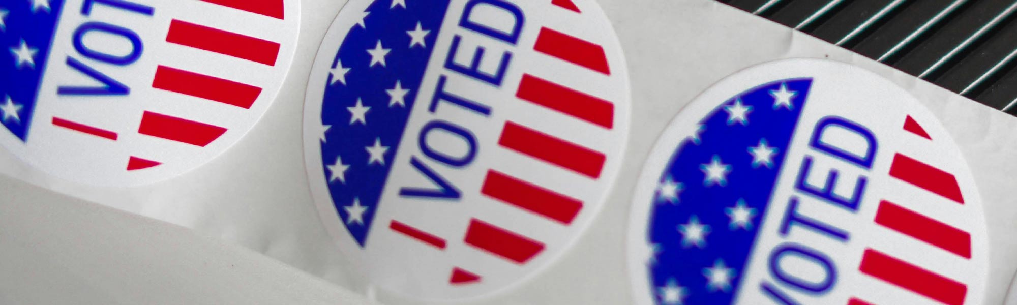 Photo by Element5 Digital: https://www.pexels.com/photo/i-voted-sticker-lot-1550340/