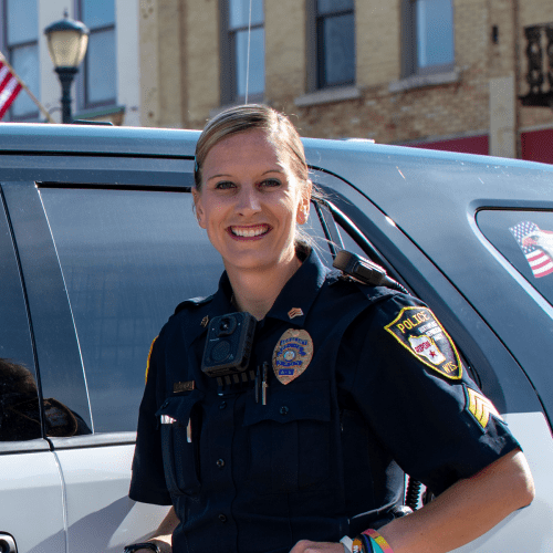 Photo of Ripon Police Officer Lindsay Michels