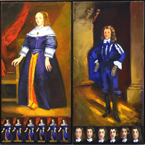 Interpretation of Van Dyck portraits