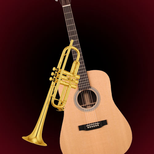 Guitar and trumpet