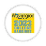 Washington Monthly 2023 College Rankings logo