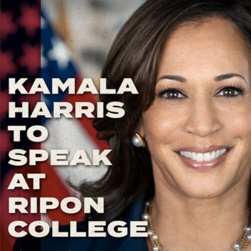 Kamala Harris to Speak at Ripon College on Thursday Oct. 3rd