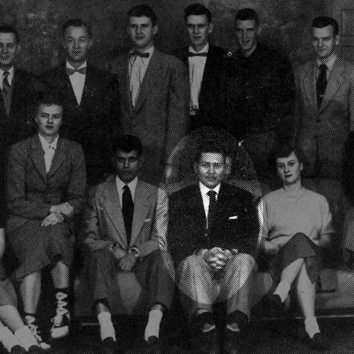 Ripon College Student Council Photo from 1951