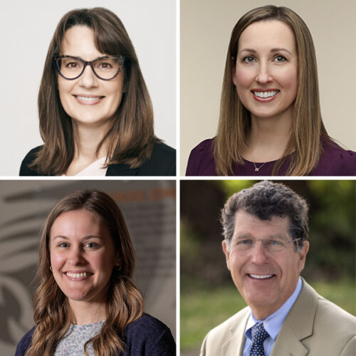 Photo, clockwise from top left: Betsy Kleba, Corryn Greenwood, Bill Wyman, Hannah Truesdale