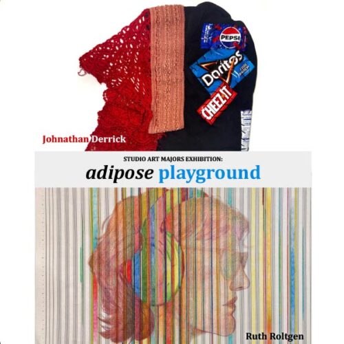 Adipose Playground senior exhibit poster