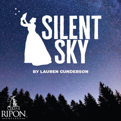 Poster for silent sky at the Bernstead Theatre