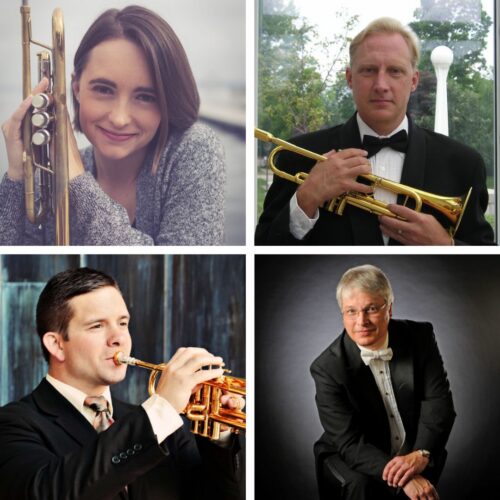 Four musicians join together to make wonderful music.