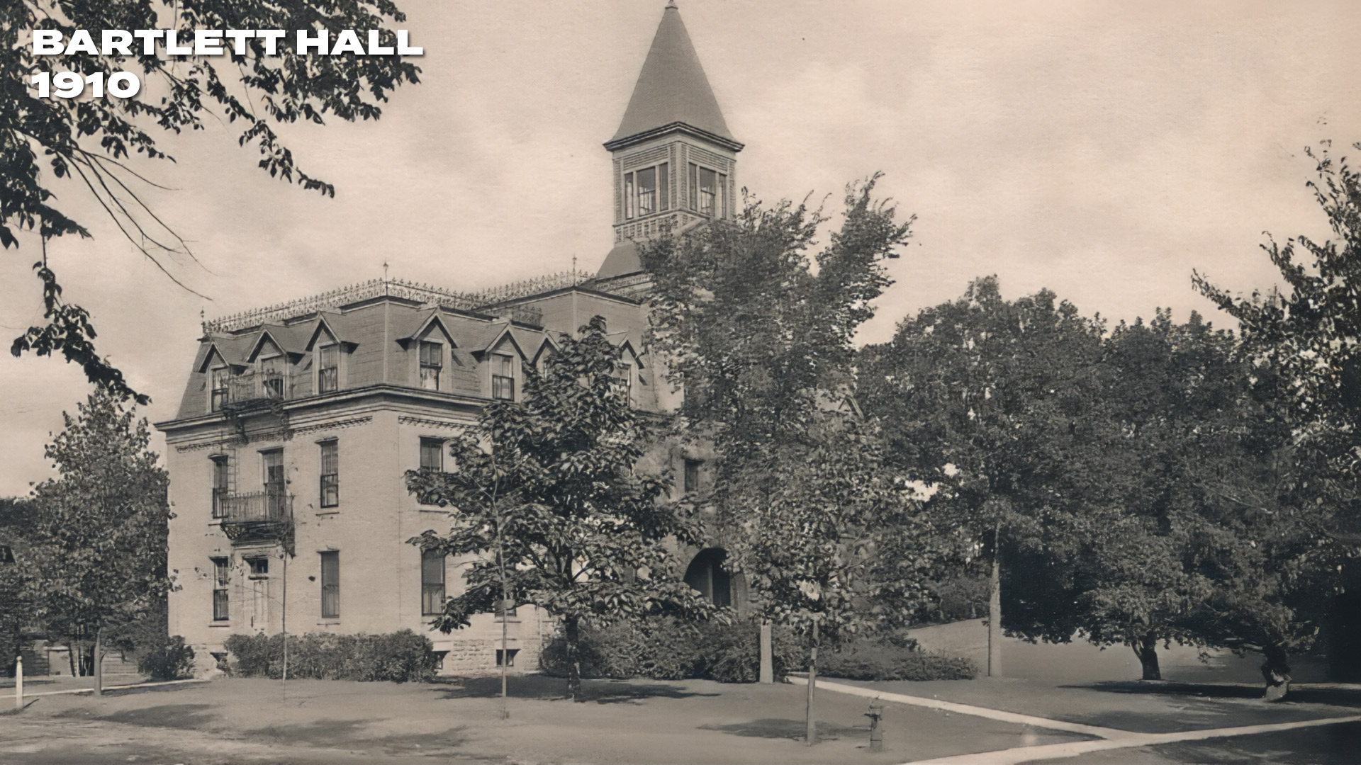 Bartlett Hall in 1910
