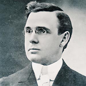 A younger picture of Hughes.