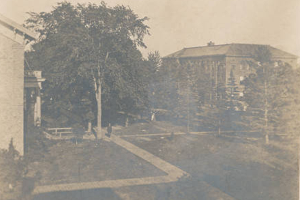 Classic image of Ripon Campus early days
