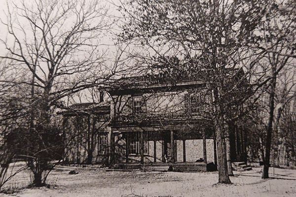 A home in the woods