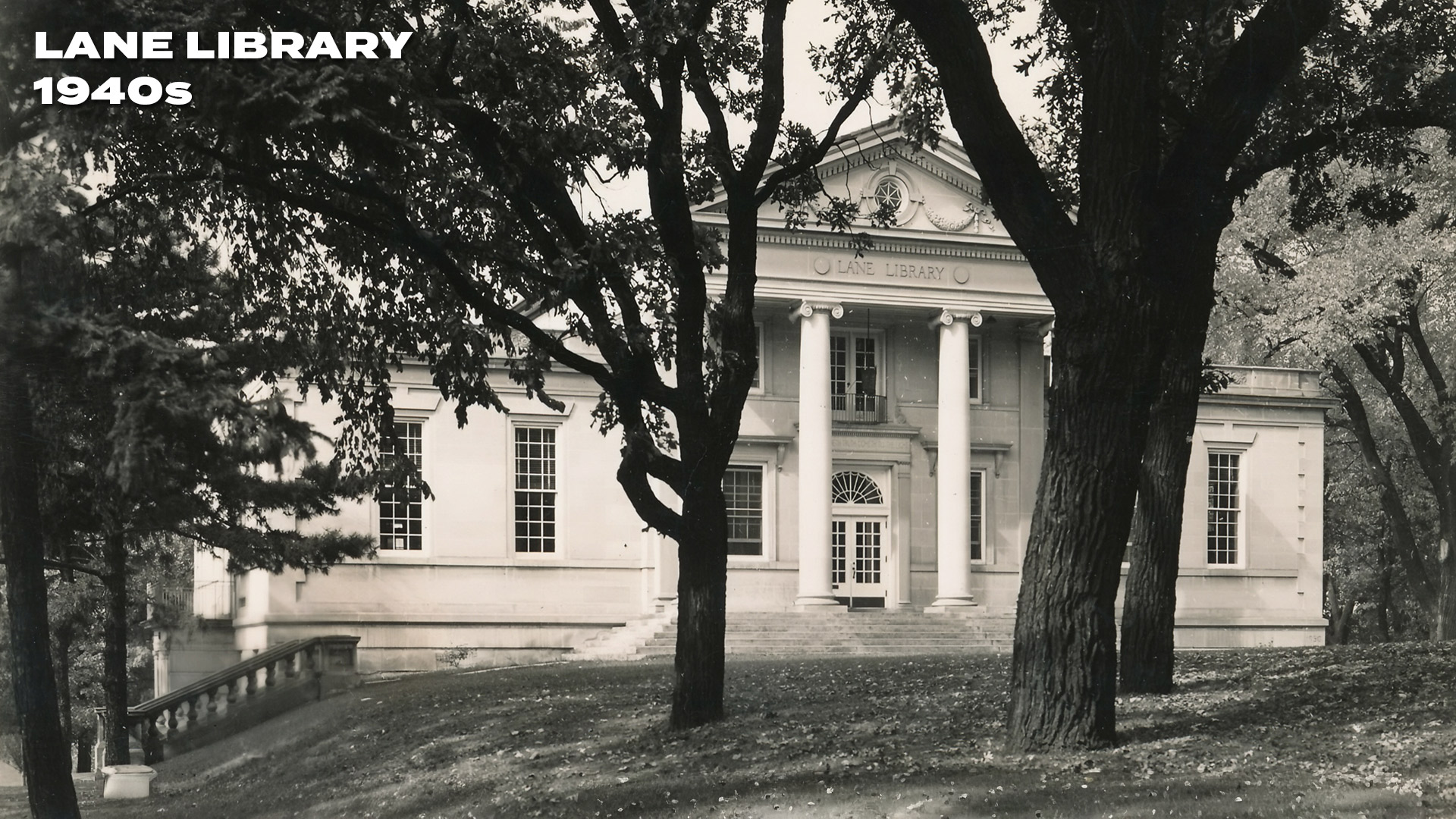 Lane Library in the 40s