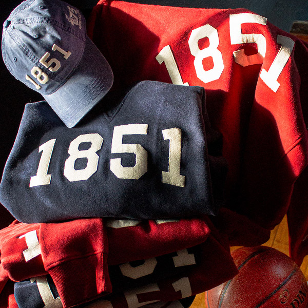 Some 1851 gear available during the 175 celebration