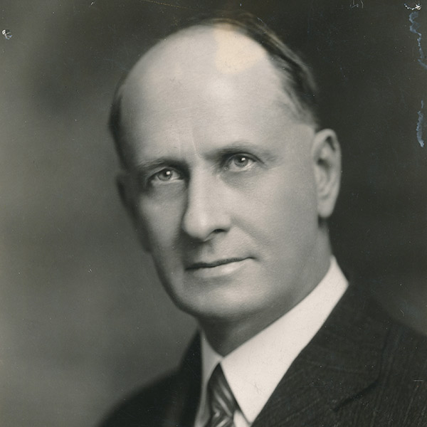 Portrait of one of Ripon's longest serving presidents