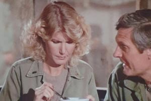 Two characters on the TV show M*A*S*H*
