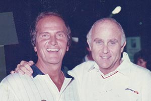David Mirisch and singer Pat Boone