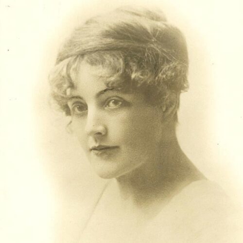 A very old picture of Helen Haskell
