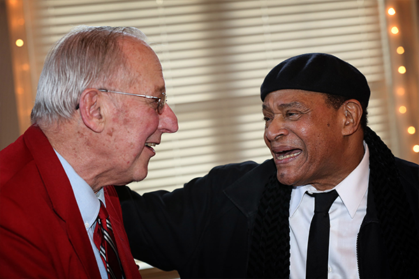 Weiske and Jazz singer Al Jerreau