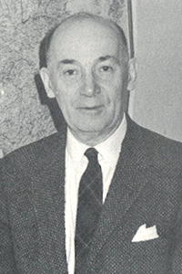 Professor looking dapper in a suit.