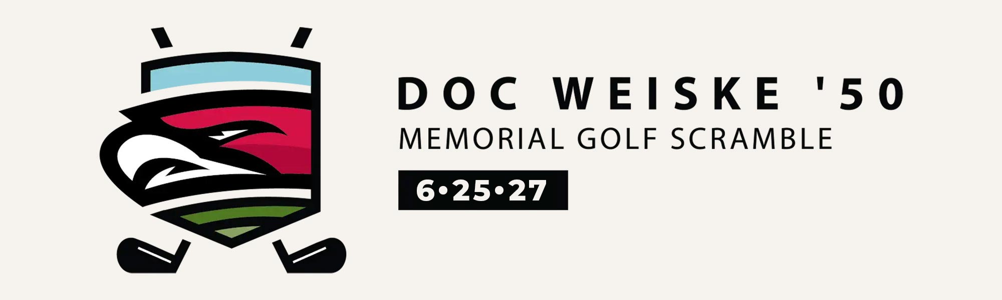 Golf banner for the 2027 Golf Scramble