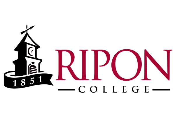 The ripon logo with the Clocktower above Great Hall