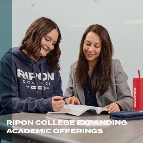 Ripon College Expanding Academic Offerings
