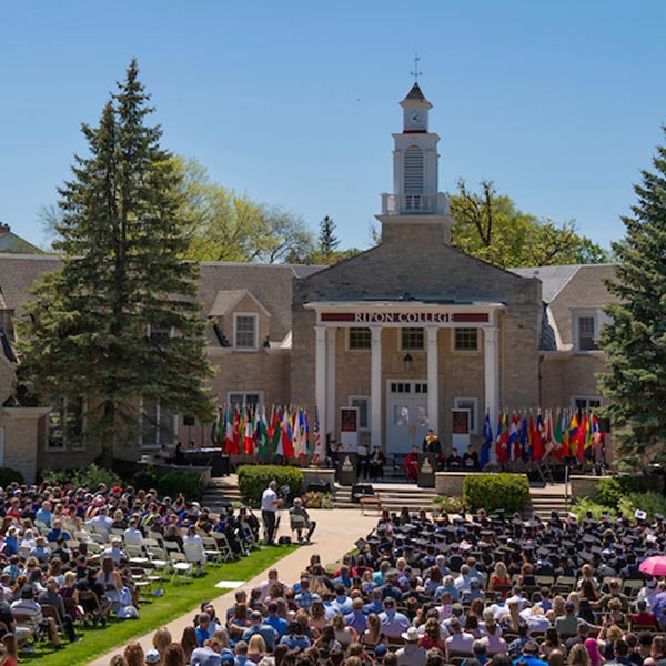 Commencement is a big deal at Ripon College