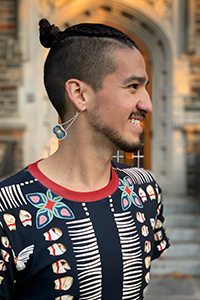 Allen with nice earrings