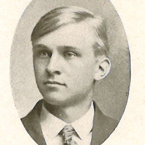 Wegle in a suit and tie