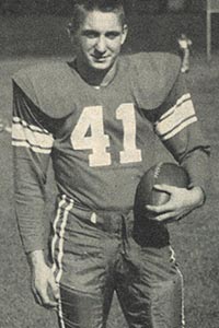 Dave smith, #41 as a Red Hawk