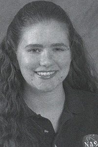 Jennifer White as a student