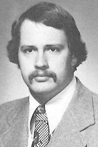 Rehbein as student with moustache